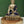 14" Medicine Buddha Seated on Wooden Pedestal | Handmade