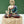 9" Medicine Buddha Seated on Wooden Pedestal | Handmade