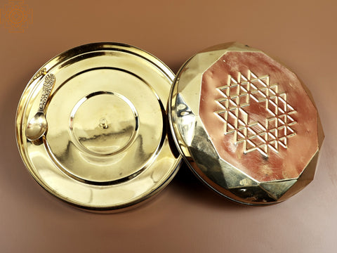 Spice Box | Brass Masala Box | Handmade