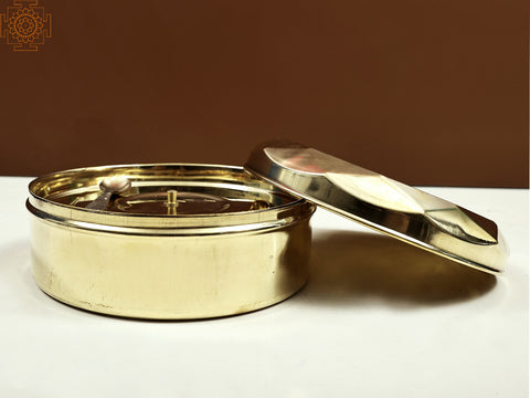 Spice Box | Brass Masala Box | Handmade