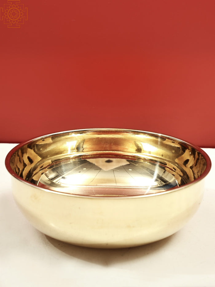Big Brass Bowl | Handmade Kitchen and Dining Utensils