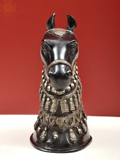 11" Horse Face Decorative Showpiece | Showpiece | Handmade