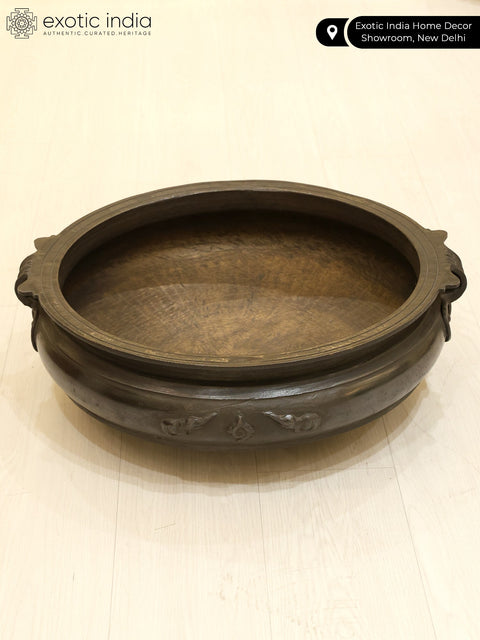 20" Brass Kerala Urli | Handmade