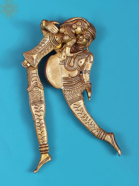 Brass Amorous Couple Nut Cutter | Handmade