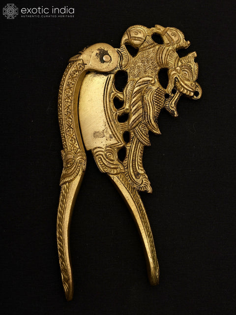 Brass Dragon Design Nut Cutter | Handmade