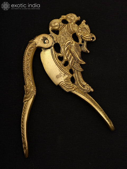 Brass Dragon Design Nut Cutter | Handmade