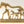14" Stylized Horse Showpiece in Brass | Home Decor