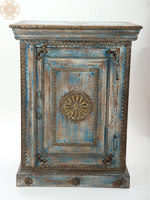 30" Vintage Wooden Cabinet | Handmade