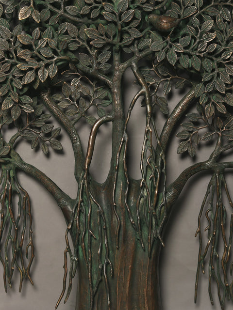 55" Super Large Beautiful Bodhi Tree | Wall Mounted | Handmade
