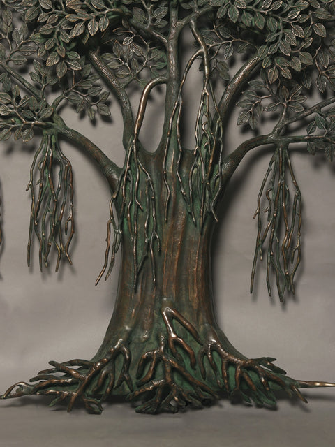 55" Super Large Beautiful Bodhi Tree | Wall Mounted | Handmade