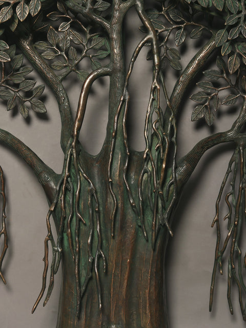 55" Super Large Beautiful Bodhi Tree | Wall Mounted | Handmade