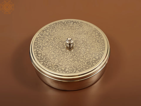 Spice Box | Brass Masala Box