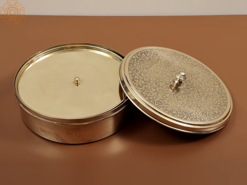 Spice Box | Brass Masala Box