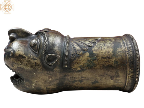 9" Brass Palki Handle | Handmade