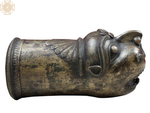 9" Brass Palki Handle | Handmade
