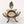 3" Brass Leaf Design Candle Stand | Handmade