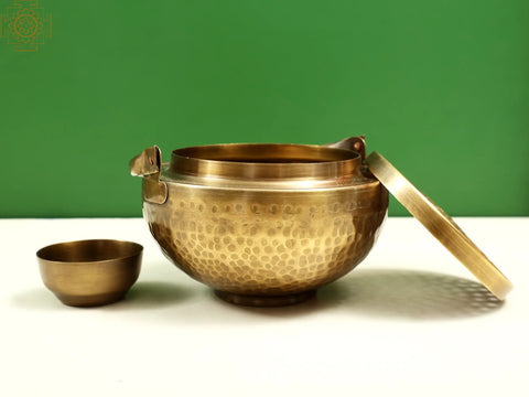 6" Dewa Hanging Dhuna | Handmade Antique Dhoop Dani Pot