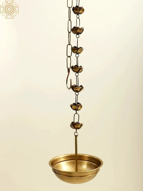 6" Decorative Hanging Urli for Incense | Handmade