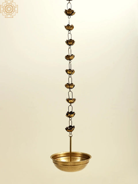 6" Decorative Hanging Urli for Incense | Handmade