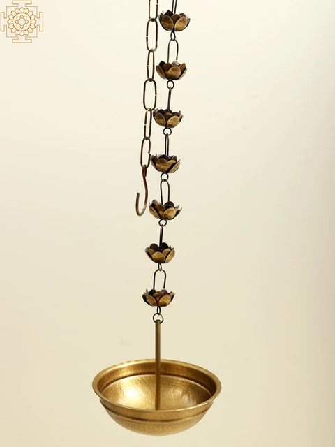 6" Decorative Hanging Urli for Incense | Handmade