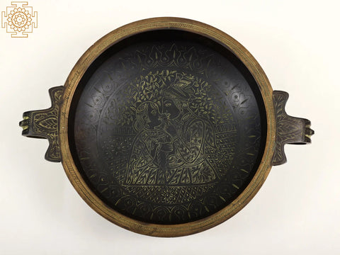 21" Brass Decorative Urli | Handmade