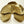 9" Brass Fancy Leaf Wall Hanging | Wall Decor Items