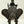 10" Brass Tribal Man Seated on Elephant