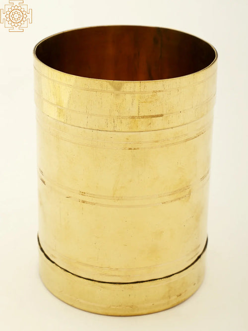 Traditional Brass Padi Measuring Cup for Kitchen