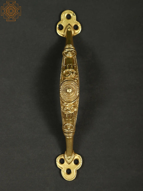 8" Brass Door Handle for Home Decor
