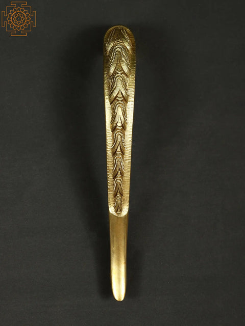 11" Brass Main Door Handle