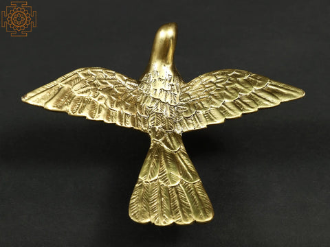 Brass Eagle Figurine - Wall Decor Showpiece