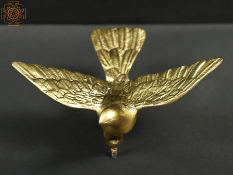 Brass Eagle Figurine - Wall Decor Showpiece