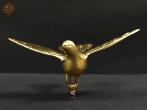 Brass Eagle Figurine - Wall Decor Showpiece