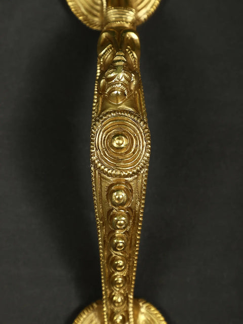 7" Door Handle in Brass