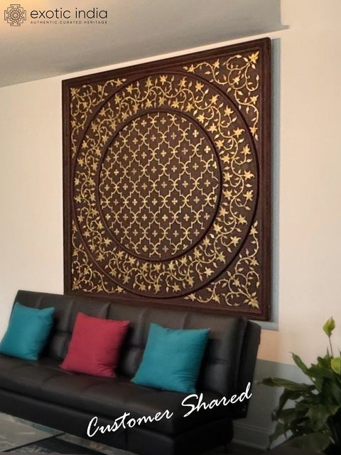 72" Islamic Wooden Roof Panel | Wall Decor