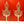 34" Brass Deccan Engraved Alam (Pair) | Handmade