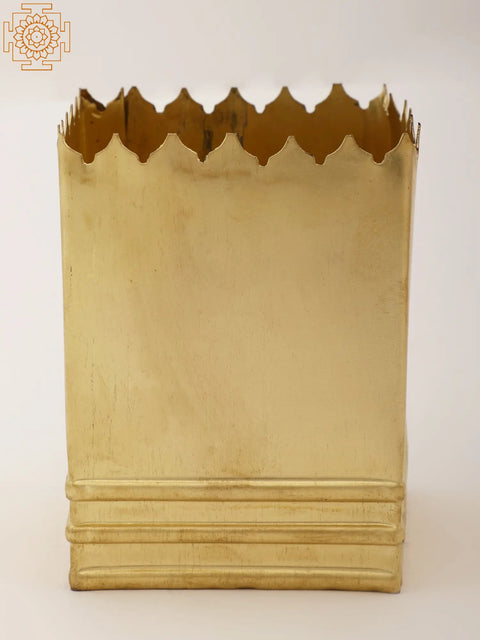 4" Small Brass Tulsi Planter