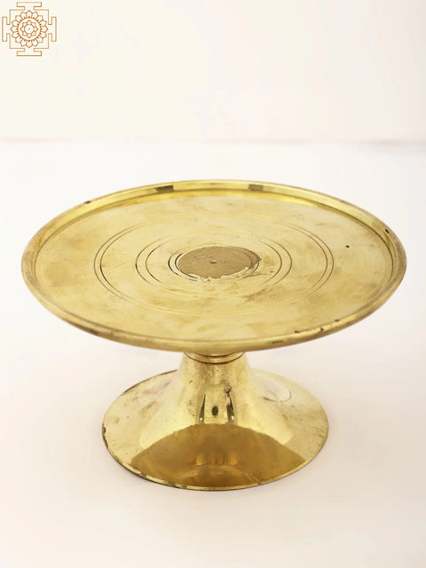 6" Brass Dhoop Dhuni Peth | Loban Dhuni Holder