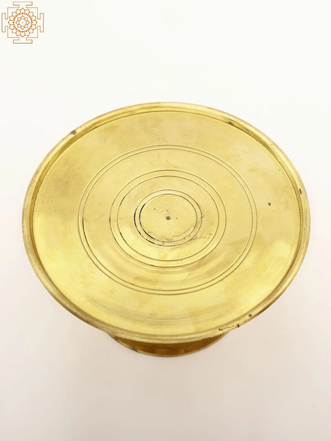 6" Brass Dhoop Dhuni Peth | Loban Dhuni Holder