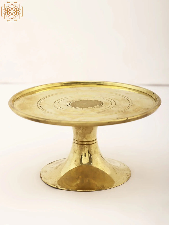 6" Brass Dhoop Dhuni Holder for Loban Incense