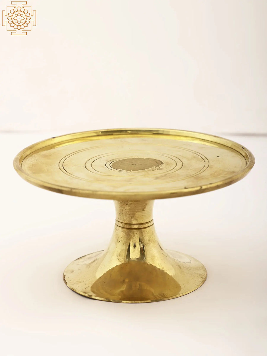 6" Brass Dhoop Dhuni Holder for Loban Incense