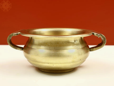 5" Brass Small Urli Bowl