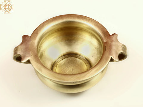 5" Brass Small Urli Bowl