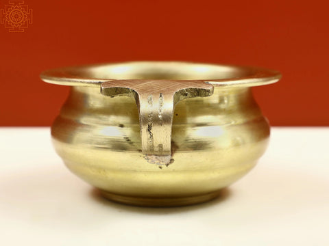 5" Brass Small Urli Bowl