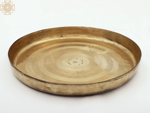 Brass Thali | Indian Traditional Culinary Item