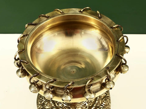Brass Urli on Tortoise