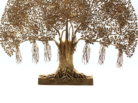 65" Brass Super Large Tree of Life