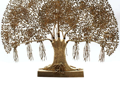 65" Brass Super Large Tree of Life