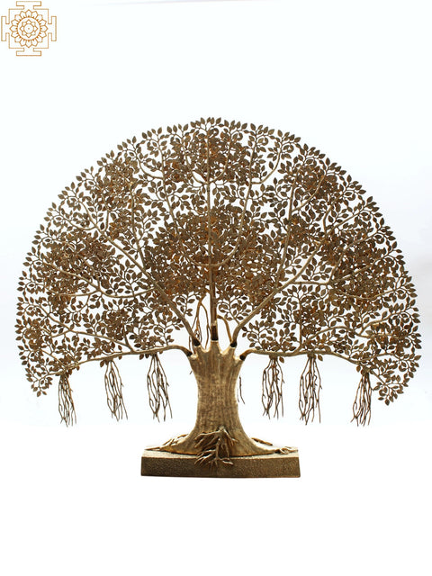 65" Brass Super Large Tree of Life