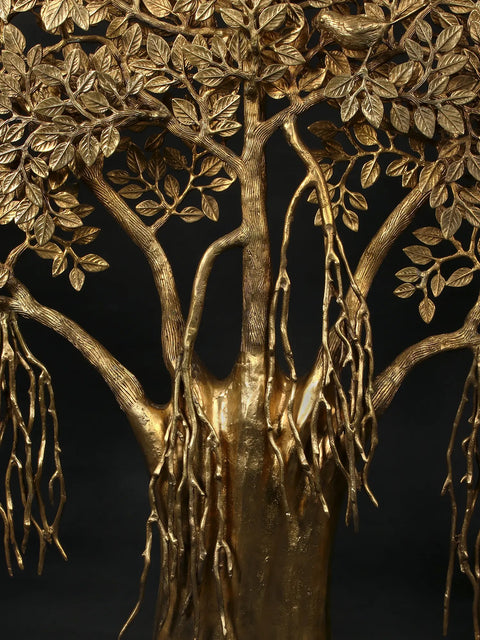 57" Brass Super Large Tree of Life